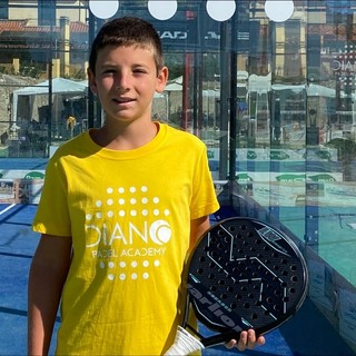 Padel. La Diano Academy festeggia la convocazione di Cristian Biancofiore per la Coppa delle Regioni Under 12