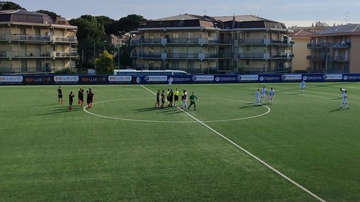 Calcio, Eccellenza. Il Taggia stoppa il Pietra, al &quot;Devincenzi&quot; è pari e patta: 1-1