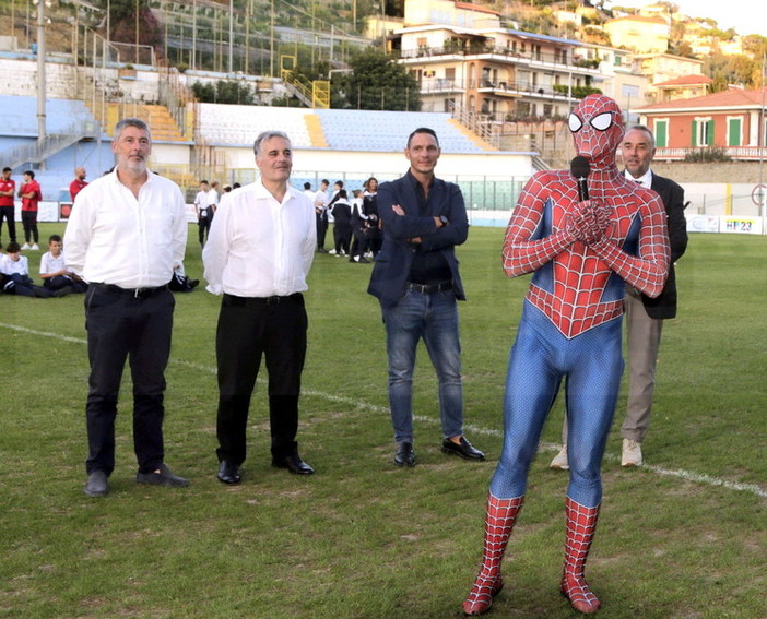 Calcio: con Mattia 'Spiderman' Villardita la presentazione del settore giovanile della Sanremese (Foto)