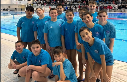 Pallanuoto, l'under 12 del Doria Nuoto Loano terza classificata a Montecarlo