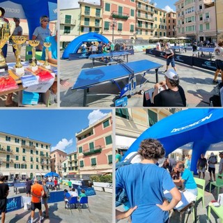 Terza edizione del &quot;Ping Pong Gala&quot; in piazza Bovani a Varazze