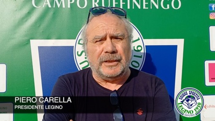 Calcio, Legino. Tanti auguri al presidente Carella. Il messaggio del club: &quot;Grazie a lui siamo visti come un club di alto livello&quot;