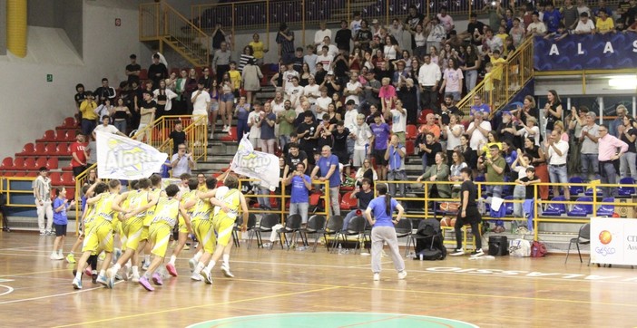 New Basket ABC Ponente, in finale si va alla bella dopo una vittoria davanti a una gran cornice di pubblico