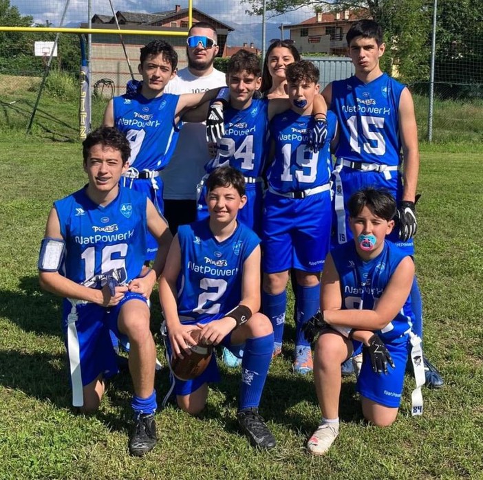 L'under 15 dei Pirates arriva alle finali nazionali, il pass staccato ieri a Ciriè