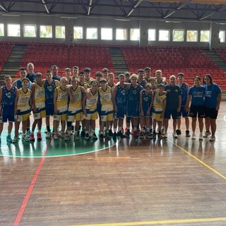 Pallacanestro Alassio, visite cestistiche dal Piemonte con tante amichevoli ad Alassio