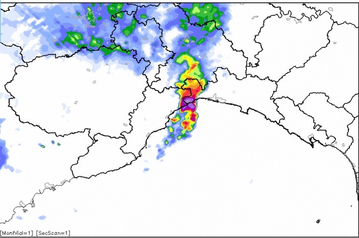 Temporale autorigenerante tra Savonese e Genovesato, rinviata Rossiglionese - Masone