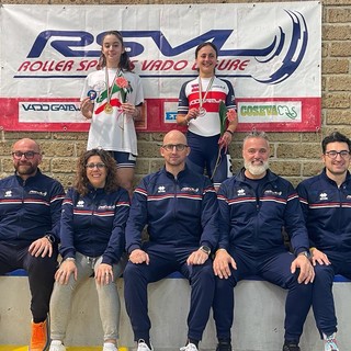 Pattinaggio velocità, Alessia Pittatore della Roller Sports Vado campionessa italiana nella 1000 metri allievi