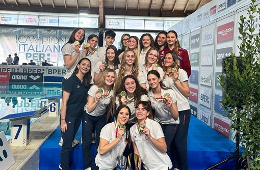 Nuoto Artistico. Lo Scudetto è ancora della Rari Nantes Savona, filotto completato dopo il titolo Juniores