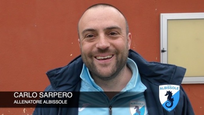 Calcio. Albissole, tante note positive nel pareggio con il Città di Savona per Sarpero: &quot;Primo tempo dove è mancato solo il gol, il campionato si deciderà tra fine febbraio e inizio marzo&quot;