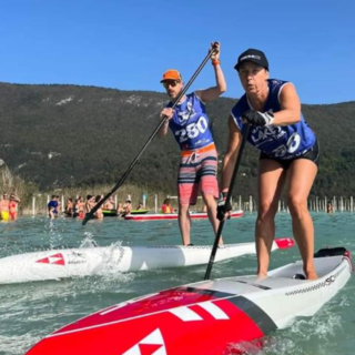 Sup Team Savona: doppio terzo posto per Sara Oddera sul lago di Aiguebelette