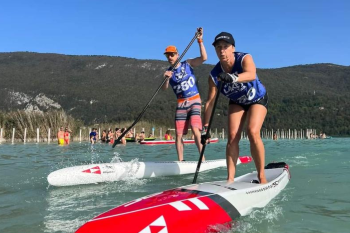 Sup Team Savona: doppio terzo posto per Sara Oddera sul lago di Aiguebelette