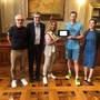 Sci. Il campione Simone Origone in visita a Finale Ligure