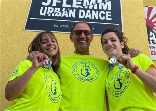 Isabella Rimondo, Laura De Martino e il tecnico Mirco Mirengo