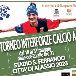 Allo stadio Sandro Ferrando il Torneo Interforze di Alassio per beneficenza