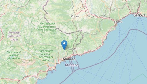 Scossa di magnitudo tra 3,5 e 4 in provincia di Imperia: avvertita anche in Piemonte