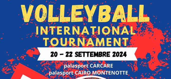 Volley. Dal 20 al 22 settembre torna a Carcare l'immancabile appuntamento con il Torneo Internazionale