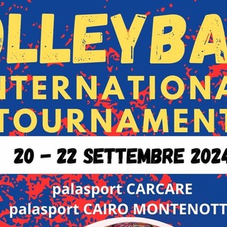 Volley. Dal 20 al 22 settembre torna a Carcare l'immancabile appuntamento con il Torneo Internazionale