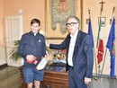 Matteo Arnaldi ricevuto dal Sindaco Biancheri: &quot;Grazie per la vittoria ma anche per la tua educazione e semplicità&quot; (Foto e Video)