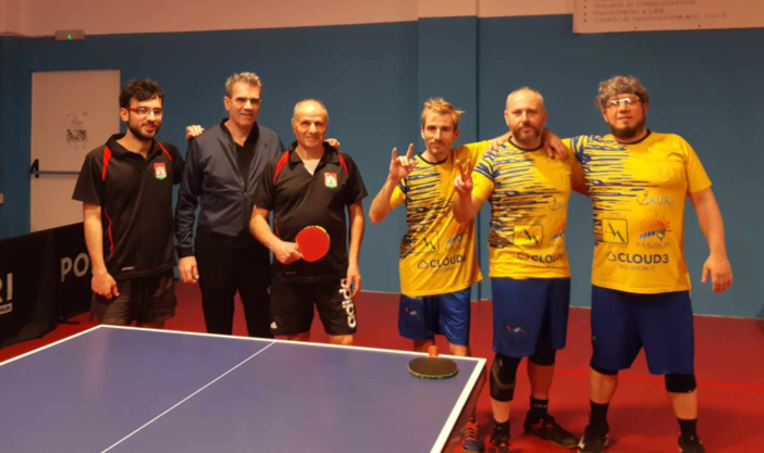 Tennistavolo: Toirano convince sia in Serie C1 che in Serie D1