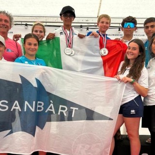 Vela. Il Sanbàrt si colora di argento, Edoardo Bastini e Samuele Bardelli sono vicecampioni del mondo junior